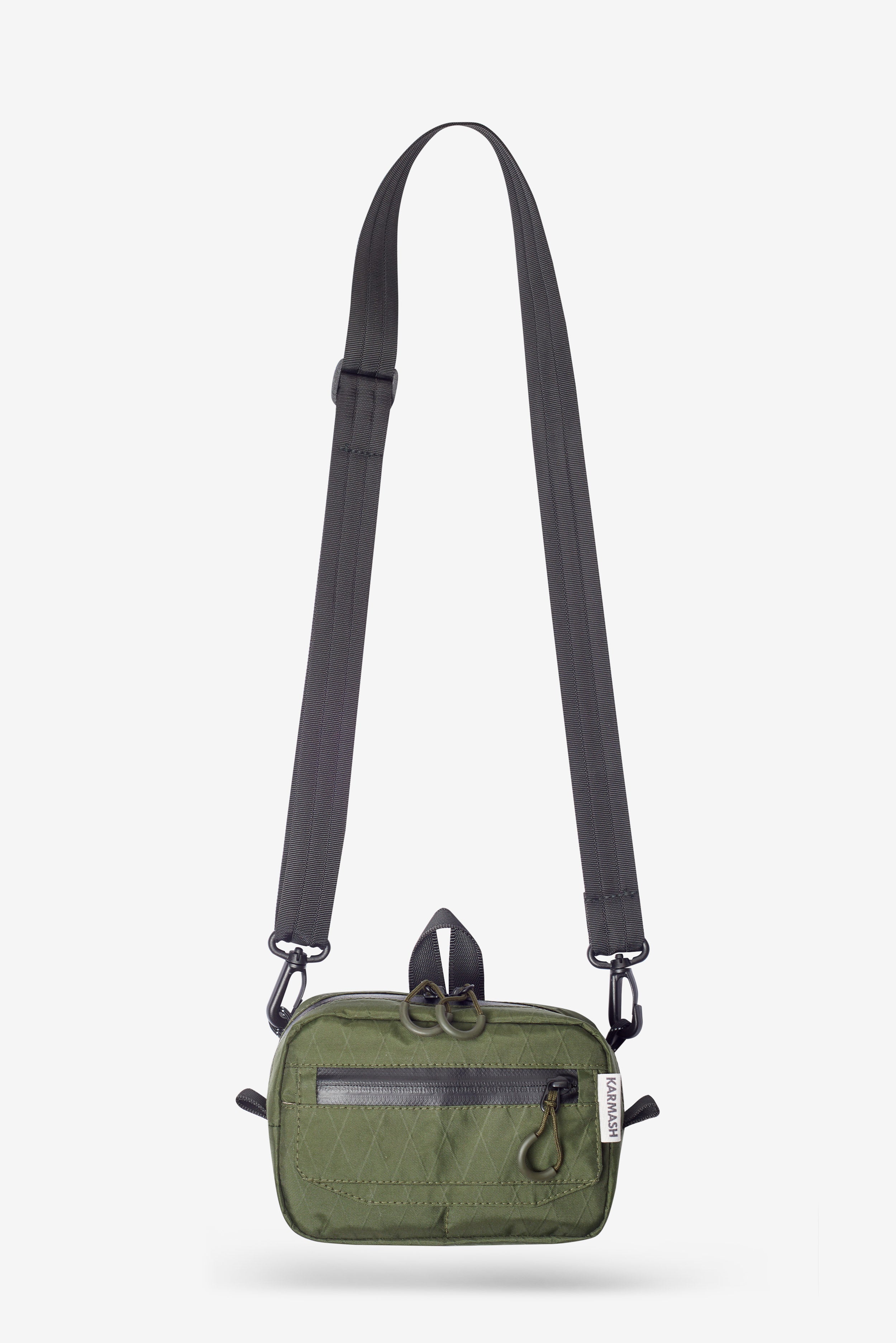 Karmash city mini bag. Handmade Waist Bag – Durable and Waterproof Ecopak Сrossbody Pack. Size: 18x12x5 cm.