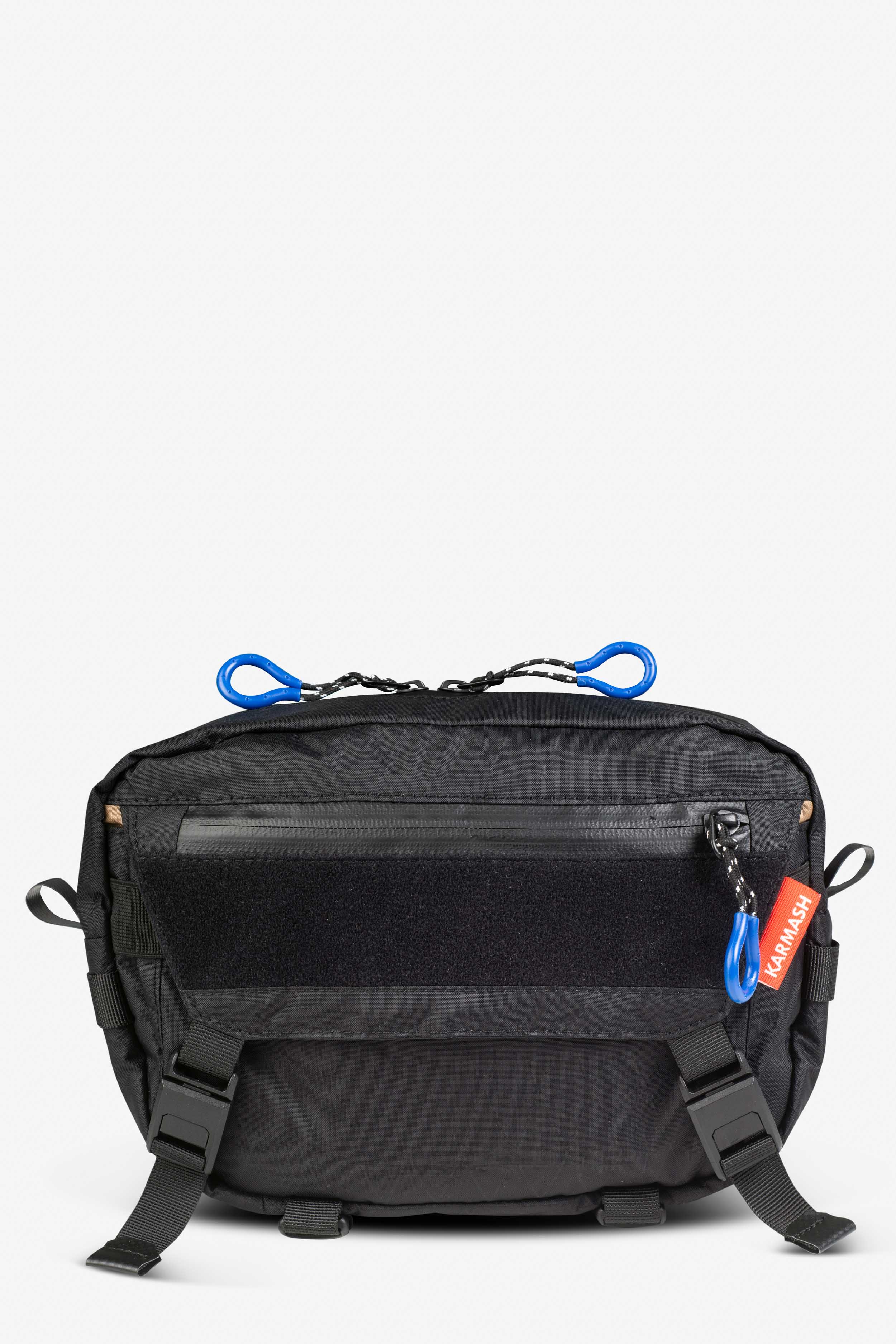 Big Flat Camera Bag – Compact Crossbody Camera Bag | Handmade X-Pac Shoulder Bag with Detachable Strap
